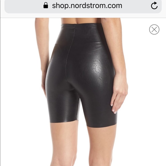 Commando Pants - NWT Commando Faux Leather Bike Shorts